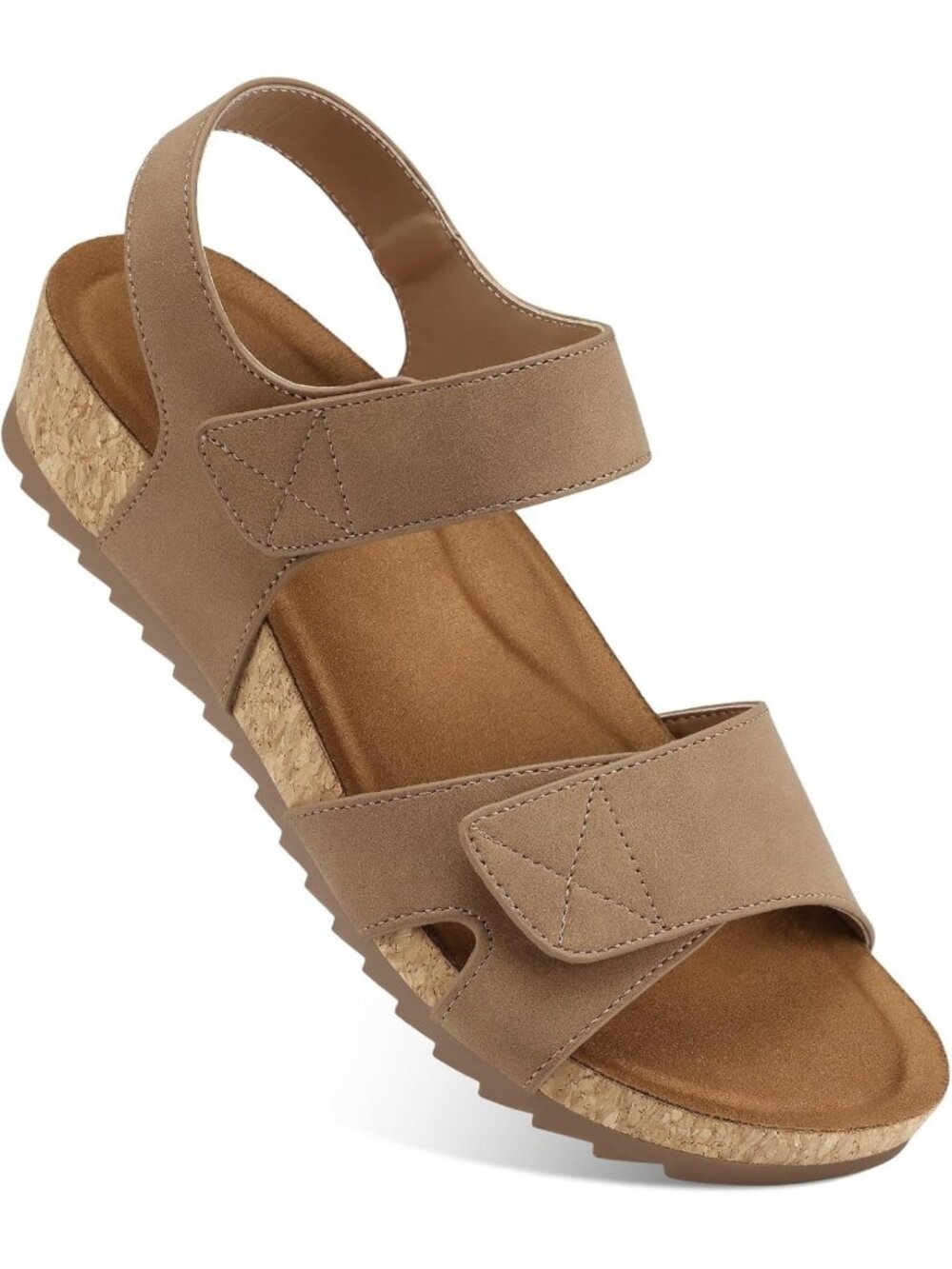 Comfortable Women's Flat Sandals - Summer Dressy Walking Shoes for All-Day Wear